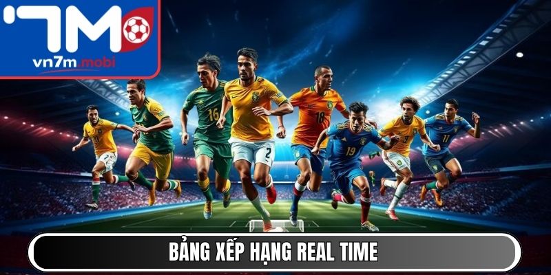 Bảng xếp hạng Real Time